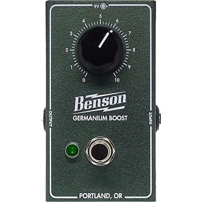 BENSON AMPS Germanium Boost Pedals and FX Benson Amps 