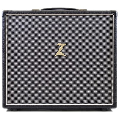 DR Z AMPS 1x12 EXT Cabinet - Black/S&P/White Piping/Almond Z - H30 Amplifiers Dr. Z Amps