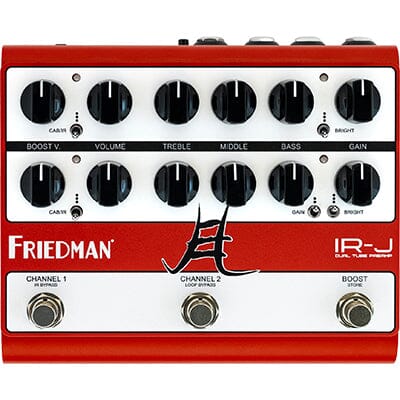 FRIEDMAN IR-J Jake E Lee Signature Tube Preamp Pedals and FX Friedman Amplification