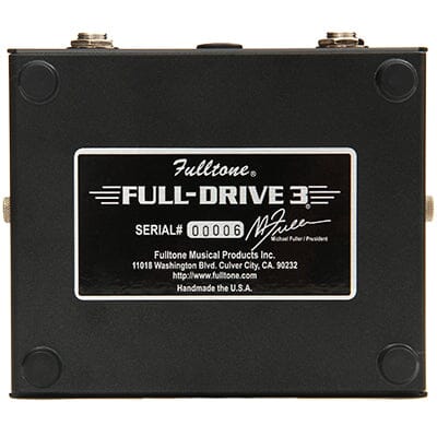 FULLTONE Fulldrive 3 Pedals and FX Fulltone