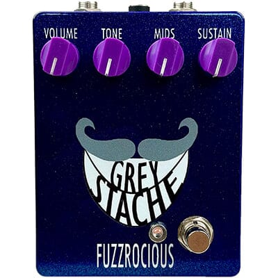 FUZZROCIOUS Grey Stache Pedals and FX Fuzzrocious 