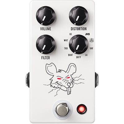 JHS PackRat - White Pedals and FX JHS Pedals 