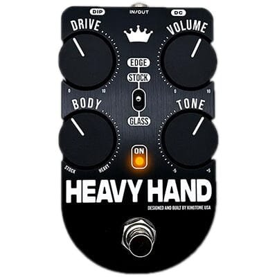 KING TONE Heavy Hand V2 Pedals and FX King Tone