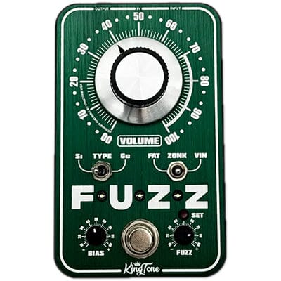 KING TONE Mini Fuzz V2 - Green LTD ED Pedals and FX King Tone