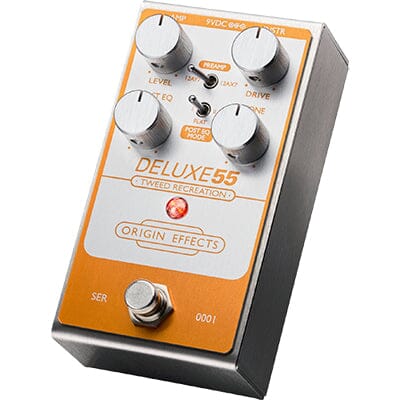 ORIGIN EFFECTS Deluxe 55 Tweed Recreation Pedals and FX Origin Effects