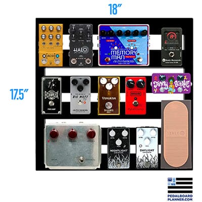 PEDALTRAIN XD-18 Tour Case Accessories Pedaltrain