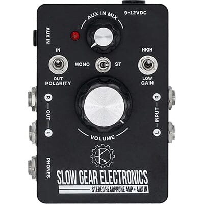 SLOW GEAR ELECTRONICS Pedalboard IEM Headphone Amp Pedals and FX Slow Gear Electronics