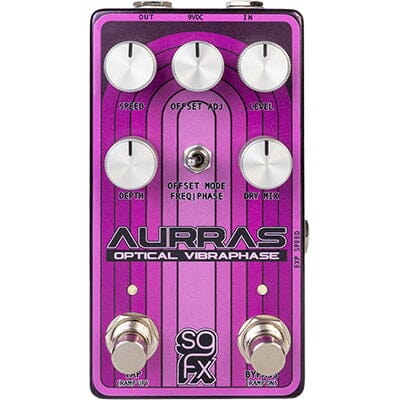 SOLID GOLD FX Aurras Optical Vibraphase Pedals and FX Solid Gold FX