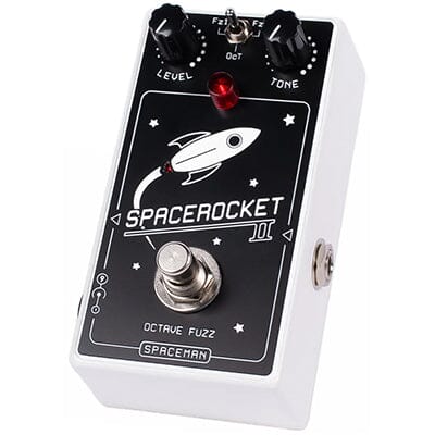 SPACEMAN EFFECTS Space Rocket II White Edition Pedals and FX Spaceman Effects