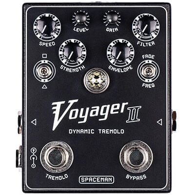 SPACEMAN EFFECTS Voyager II Black Pedals and FX Spaceman Effects