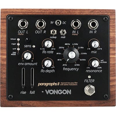 VONGON Paragraphs II Pedals and FX Vongon