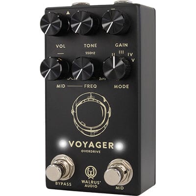 WALRUS AUDIO Voyager Pre-Amp Overdrive MKII - Black Pedals and FX Walrus Audio