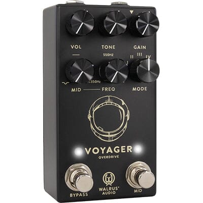 WALRUS AUDIO Voyager Pre-Amp Overdrive MKII - Black Pedals and FX Walrus Audio 