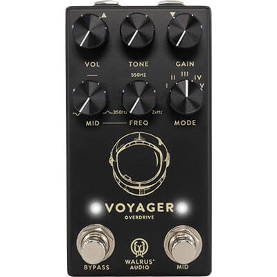 WALRUS AUDIO Voyager Pre-Amp Overdrive MKII - Black Pedals and FX Walrus Audio