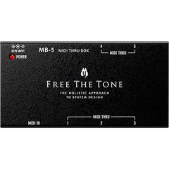 FREE THE TONE MB-5 Midi Thru Box | Deluxe Guitars