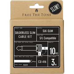 【新品NEW】Free the tone solderless cavle kit シールド/ケーブル